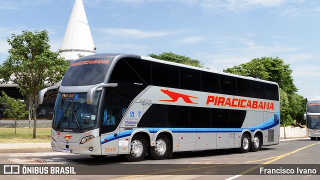 Viação Piracicabana 212401 na cidade de Marília, São Paulo, Brasil, por Francisco Ivano. Número da foto: #12813882.