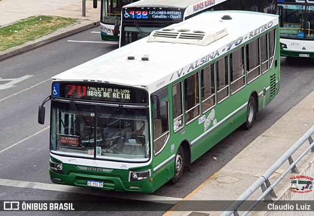 Transportes 270 186 na cidade de Ciudad Autónoma de Buenos Aires, Argentina, por Claudio Luiz. Número da foto: #12813436.