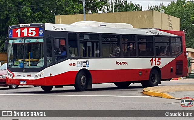Tarsa 4445 na cidade de Ciudad Autónoma de Buenos Aires, Argentina, por Claudio Luiz. Número da foto: #12814882.