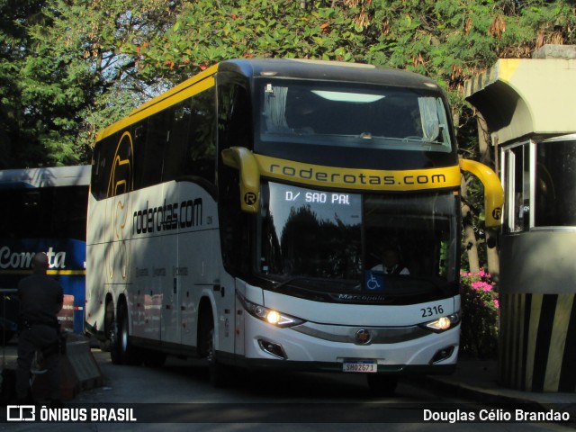 RodeRotas - Rotas de Viação do Triângulo 2316 na cidade de São Paulo, São Paulo, Brasil, por Douglas Célio Brandao. Número da foto: #12814354.