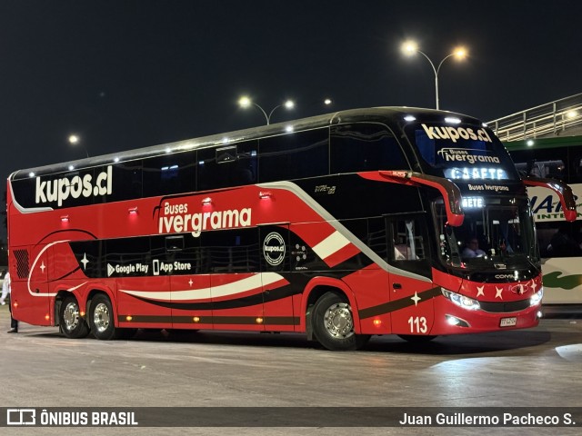 Ivergrama - Transporte y Turismo Iver Grama 113 na cidade de Santiago, Santiago, Metropolitana de Santiago, Chile, por Juan Guillermo Pacheco S.. Número da foto: #12815447.