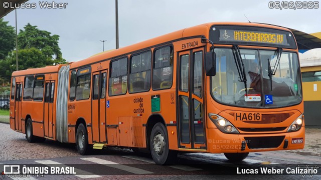 Auto Viação Redentor HA616 na cidade de Curitiba, Paraná, Brasil, por Lucas Weber Calizario. Número da foto: #12814008.