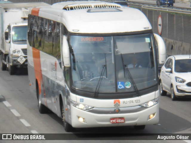 Viação Cidade do Aço RJ 174.123 na cidade de Nova Iguaçu, Rio de Janeiro, Brasil, por Augusto César. Número da foto: #12815235.