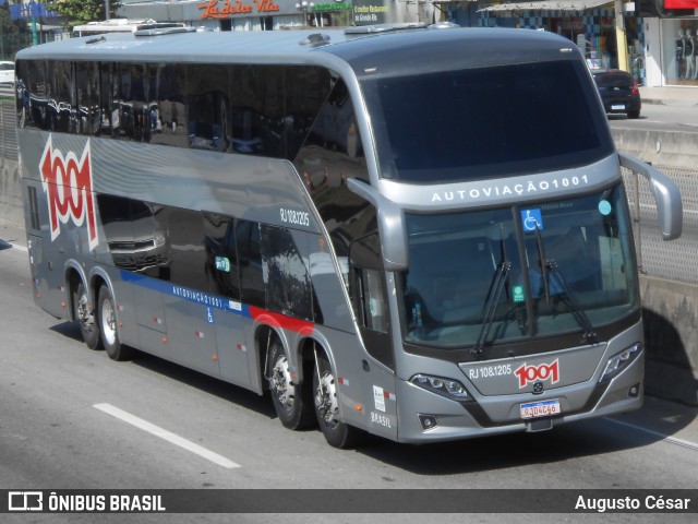 Auto Viação 1001 RJ 108.1205 na cidade de Nova Iguaçu, Rio de Janeiro, Brasil, por Augusto César. Número da foto: #12815260.