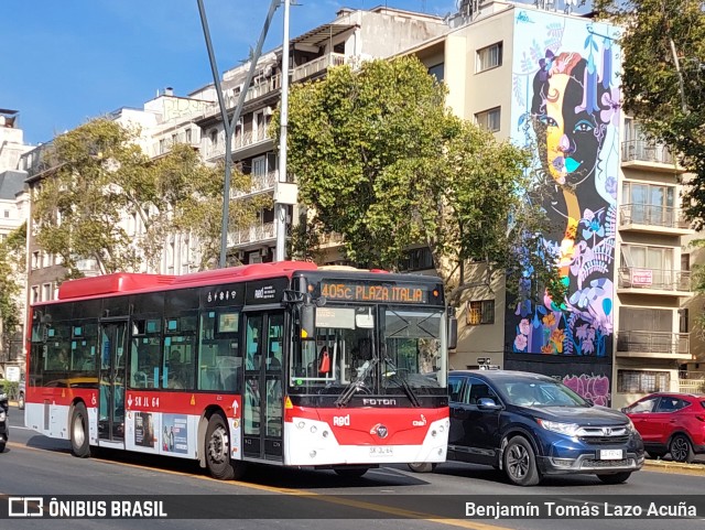 STU Santiago Transporte Urbano SKJL64 na cidade de Providencia, Santiago, Metropolitana de Santiago, Chile, por Benjamín Tomás Lazo Acuña. Número da foto: #12815228.