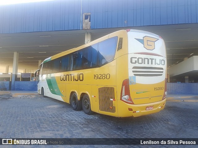 Empresa Gontijo de Transportes 19280 na cidade de Caruaru, Pernambuco, Brasil, por Lenilson da Silva Pessoa. Número da foto: #12815078.