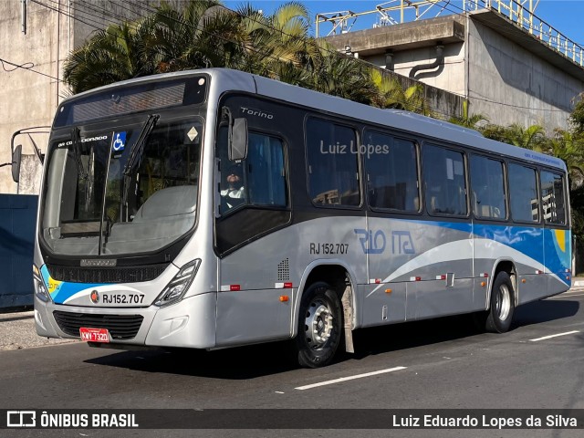 Rio Ita RJ 152.707 na cidade de Niterói, Rio de Janeiro, Brasil, por Luiz Eduardo Lopes da Silva. Número da foto: #12813991.