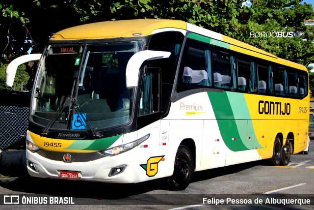 Empresa Gontijo de Transportes 19455 na cidade de Salvador, Bahia, Brasil, por Felipe Pessoa de Albuquerque. Número da foto: #12815044.
