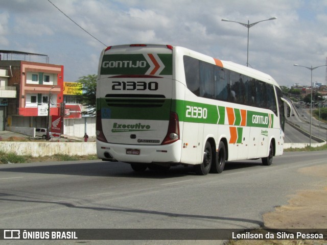Empresa Gontijo de Transportes 21330 na cidade de Caruaru, Pernambuco, Brasil, por Lenilson da Silva Pessoa. Número da foto: #12815294.