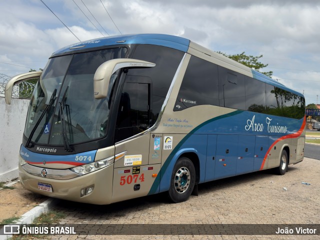Arca Turismo 5074 na cidade de Teresina, Piauí, Brasil, por João Victor. Número da foto: #12816818.