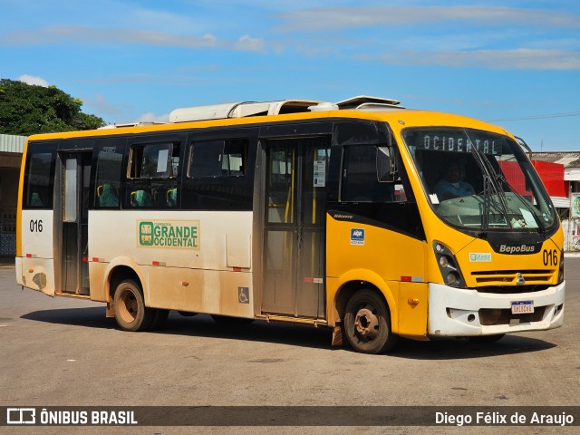 Grande Ocidental 016 na cidade de Novo Gama, Goiás, Brasil, por Diego Félix de Araujo. Número da foto: #12815986.