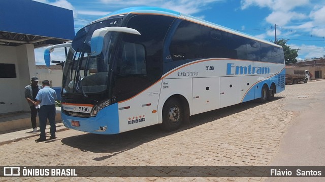 Emtram 5190 na cidade de Barra da Estiva, Bahia, Brasil, por Flávio  Santos. Número da foto: #12816650.