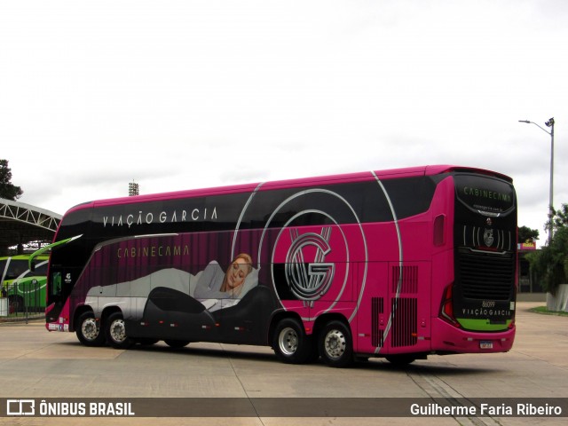 Viação Garcia 86099 na cidade de Curitiba, Paraná, Brasil, por Guilherme Faria Ribeiro. Número da foto: #12817316.