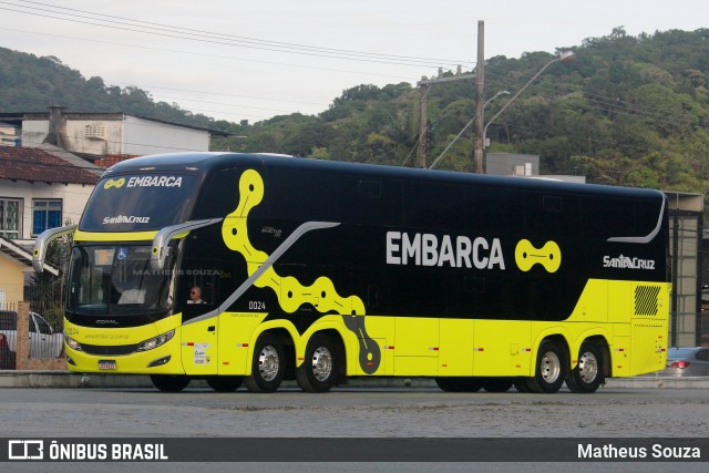 VUSC - Viação União Santa Cruz 0024 na cidade de Balneário Camboriú, Santa Catarina, Brasil, por Matheus Souza. Número da foto: #12817267.