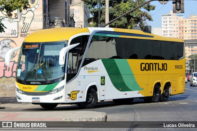 Empresa Gontijo de Transportes 19655 na cidade de Belo Horizonte, Minas Gerais, Brasil, por Lucas Oliveira. Número da foto: #12815942.