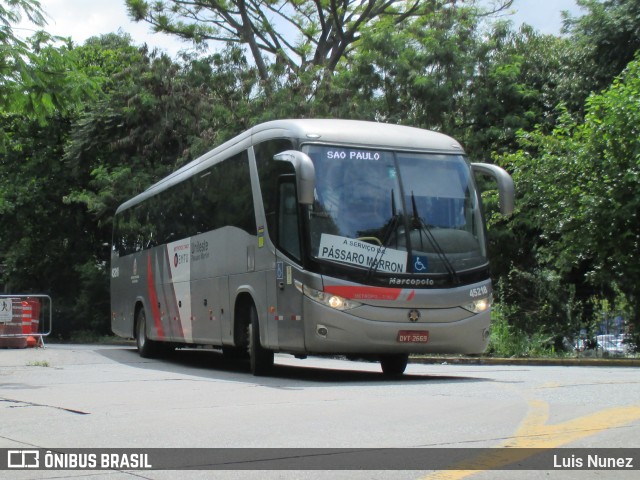 Empresa de Ônibus Pássaro Marron 45.218 na cidade de São Paulo, São Paulo, Brasil, por Luis Nunez. Número da foto: #12815849.