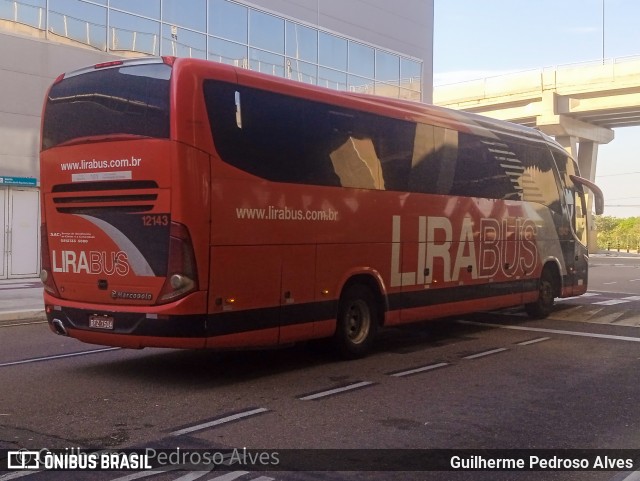 Lirabus 12143 na cidade de Campinas, São Paulo, Brasil, por Guilherme Pedroso Alves. Número da foto: #12815511.