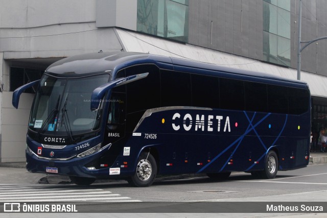 Viação Cometa 724526 na cidade de Rio de Janeiro, Rio de Janeiro, Brasil, por Matheus Souza. Número da foto: #12817167.