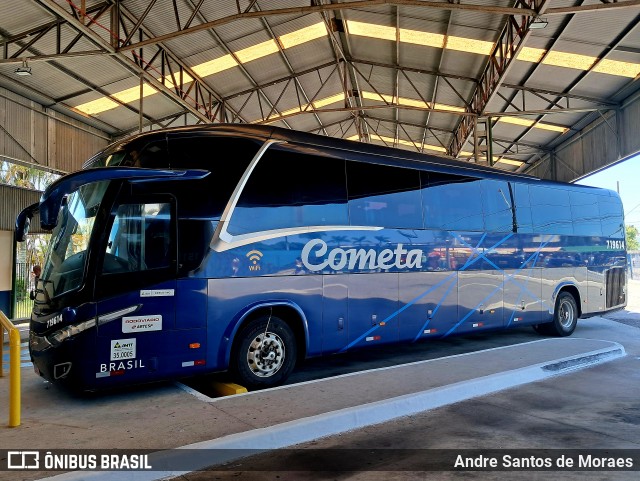 Viação Cometa 719614 na cidade de Praia Grande, São Paulo, Brasil, por Andre Santos de Moraes. Número da foto: #12817105.