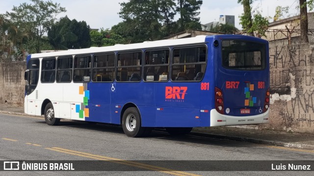 BR7 Mobilidade 881 na cidade de São Bernardo do Campo, São Paulo, Brasil, por Luis Nunez. Número da foto: #12815835.