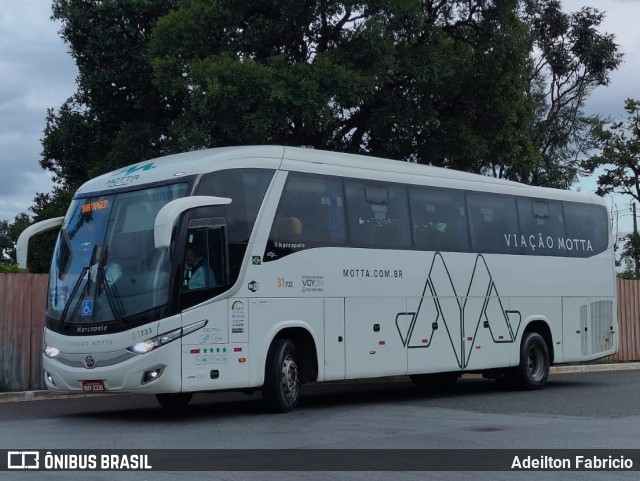 Viação Motta 31733 na cidade de Brasília, Distrito Federal, Brasil, por Adeilton Fabricio. Número da foto: #12817013.