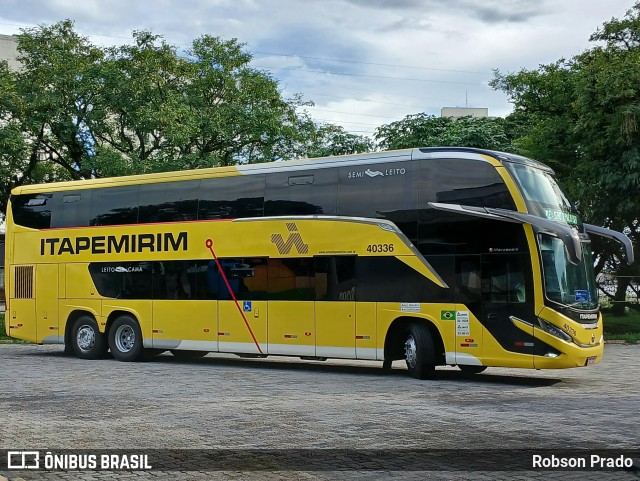 Viação Nova Itapemirim 40336 na cidade de São José dos Campos, São Paulo, Brasil, por Robson Prado. Número da foto: #12815508.