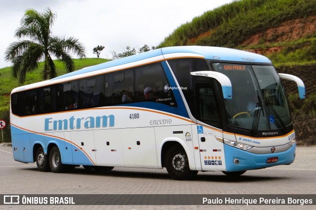 Emtram 4180 na cidade de Paraíba do Sul, Rio de Janeiro, Brasil, por Paulo Henrique Pereira Borges. Número da foto: #12817238.