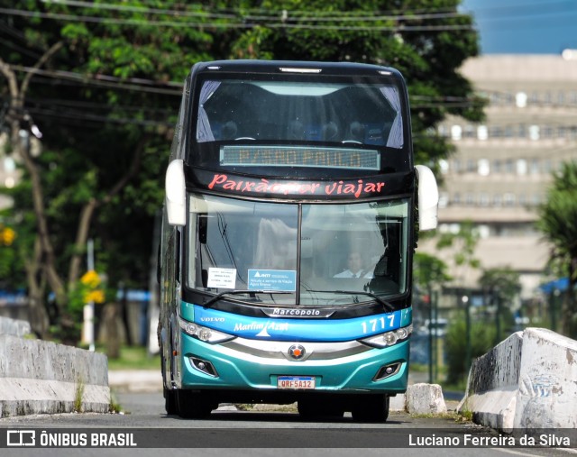 Marlim Azul Turismo 1717 na cidade de São Paulo, São Paulo, Brasil, por Luciano Ferreira da Silva. Número da foto: #12815966.