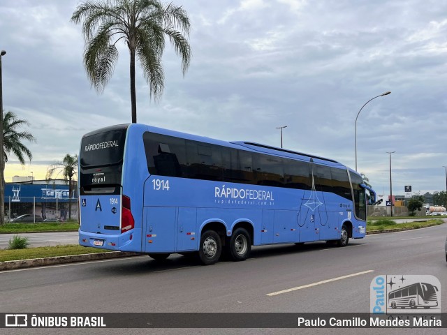 Rápido Federal 1914 na cidade de Candangolândia, Distrito Federal, Brasil, por Paulo Camillo Mendes Maria. Número da foto: #12819931.