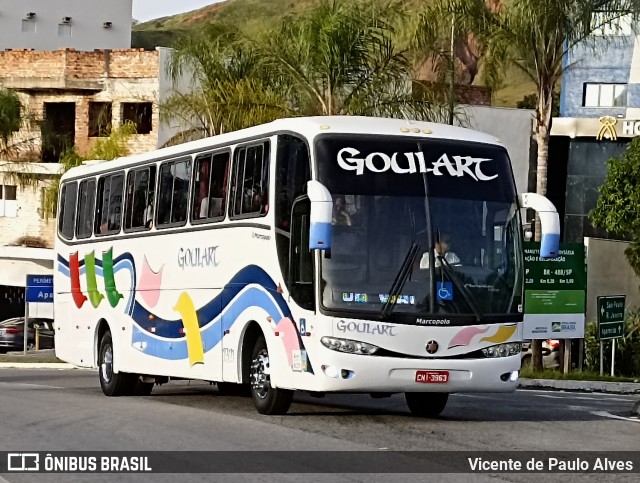 Goulart Transportes 2321 na cidade de Aparecida, São Paulo, Brasil, por Vicente de Paulo Alves. Número da foto: #12817952.