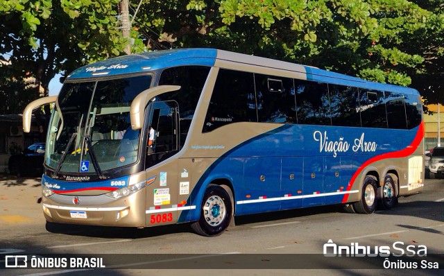 Arca Turismo 5083 na cidade de Salvador, Bahia, Brasil, por Ônibus Ssa. Número da foto: #12818890.
