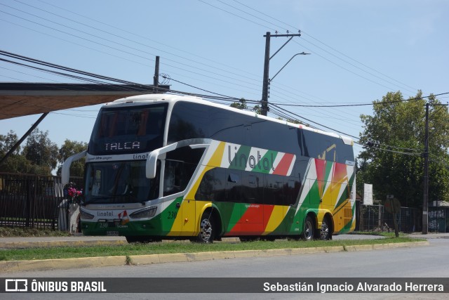 Buses Linatal 230 na cidade de Linares, Linares, Maule, Chile, por Sebastián Ignacio Alvarado Herrera. Número da foto: #12818662.