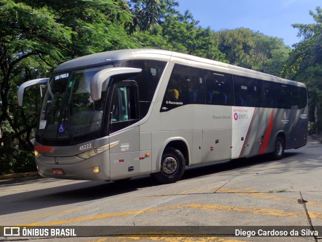 Empresa de Ônibus Pássaro Marron 45222 na cidade de São Paulo, São Paulo, Brasil, por Diego Cardoso da Silva. Número da foto: #12819428.
