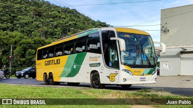 Empresa Gontijo de Transportes 15055 na cidade de Juiz de Fora, Minas Gerais, Brasil, por Juan Pablo. Número da foto: #12817556.
