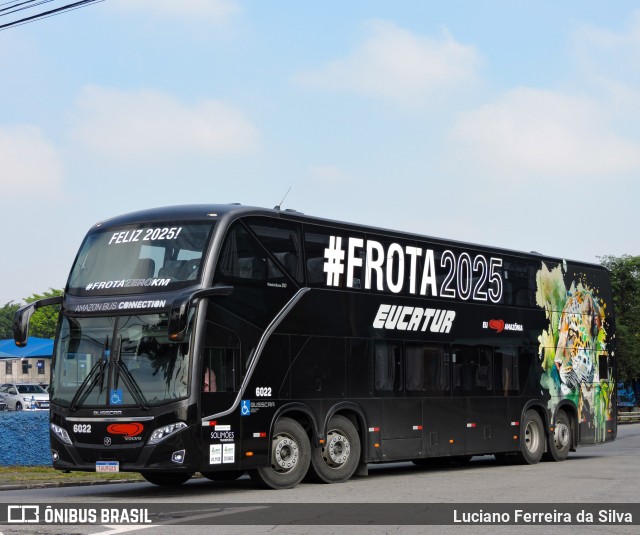 Eucatur - Empresa União Cascavel de Transportes e Turismo 6022 na cidade de São Paulo, São Paulo, Brasil, por Luciano Ferreira da Silva. Número da foto: #12817377.