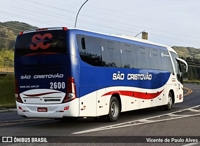 Viação São Cristóvão 2600 na cidade de Aparecida, São Paulo, Brasil, por Vicente de Paulo Alves. Número da foto: #12817951.