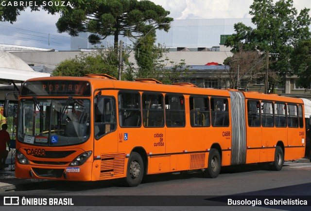 Auto Viação Santo Antônio CA698 na cidade de Curitiba, Paraná, Brasil, por Busologia Gabrielística. Número da foto: #12820122.