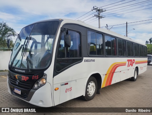 TAP Turismo e Fretamento 015 na cidade de Barra do Piraí, Rio de Janeiro, Brasil, por Danilo  Ribeiro. Número da foto: #12817366.