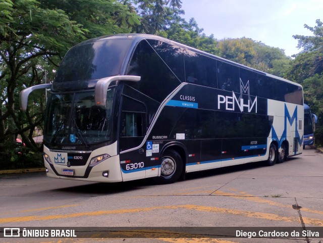 Empresa de Ônibus Nossa Senhora da Penha 63010 na cidade de São Paulo, São Paulo, Brasil, por Diego Cardoso da Silva. Número da foto: #12817631.