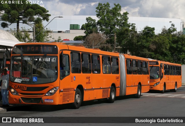 Auto Viação Santo Antônio CA697 na cidade de Curitiba, Paraná, Brasil, por Busologia Gabrielística. Número da foto: #12820095.