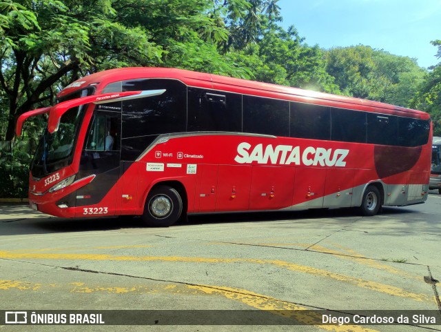 Viação Santa Cruz 33223 na cidade de São Paulo, São Paulo, Brasil, por Diego Cardoso da Silva. Número da foto: #12817651.