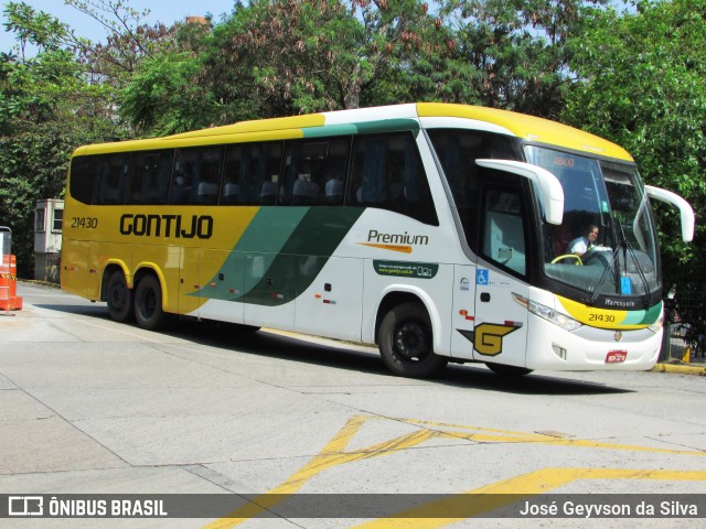 Empresa Gontijo de Transportes 21430 na cidade de São Paulo, São Paulo, Brasil, por José Geyvson da Silva. Número da foto: #12819971.