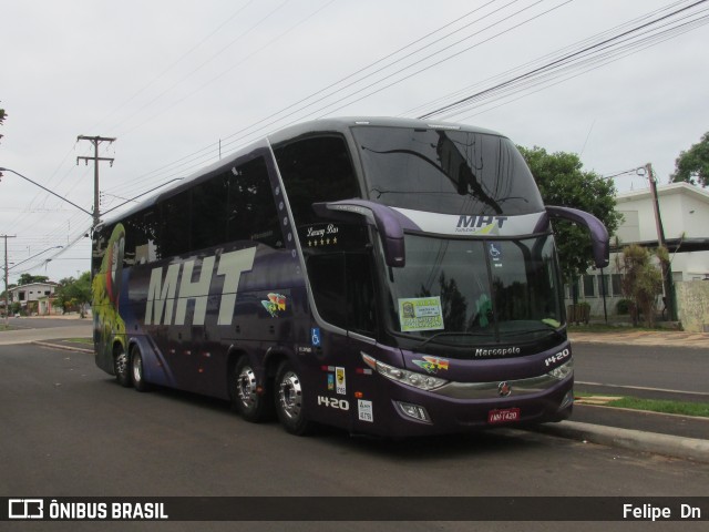 MHT Turismo 1420 na cidade de Santa Helena, Paraná, Brasil, por Felipe  Dn. Número da foto: #12820166.