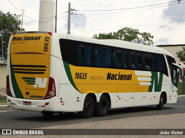 Viação Nacional 18635 na cidade de Teresina, Piauí, Brasil, por João Victor. Número da foto: #12820194.