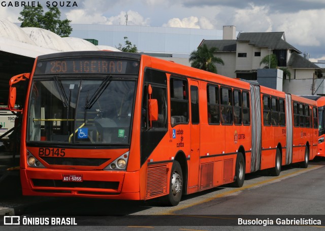 Transporte Coletivo Glória BD145 na cidade de Curitiba, Paraná, Brasil, por Busologia Gabrielística. Número da foto: #12820099.