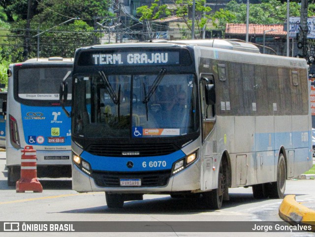 Transwolff Transportes e Turismo 6 6070 na cidade de São Paulo, São Paulo, Brasil, por Jorge Gonçalves. Número da foto: #12817829.