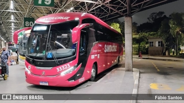 Viação Santa Cruz 33323 na cidade de São Paulo, São Paulo, Brasil, por Fábio Santos. Número da foto: #12818486.