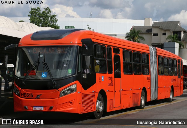 Auto Viação Redentor HE615 na cidade de Curitiba, Paraná, Brasil, por Busologia Gabrielística. Número da foto: #12820078.