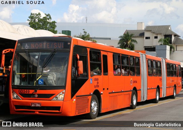 Viação Cidade Sorriso >> Viação Sorriso de Curitiba GD349 na cidade de Curitiba, Paraná, Brasil, por Busologia Gabrielística. Número da foto: #12820068.