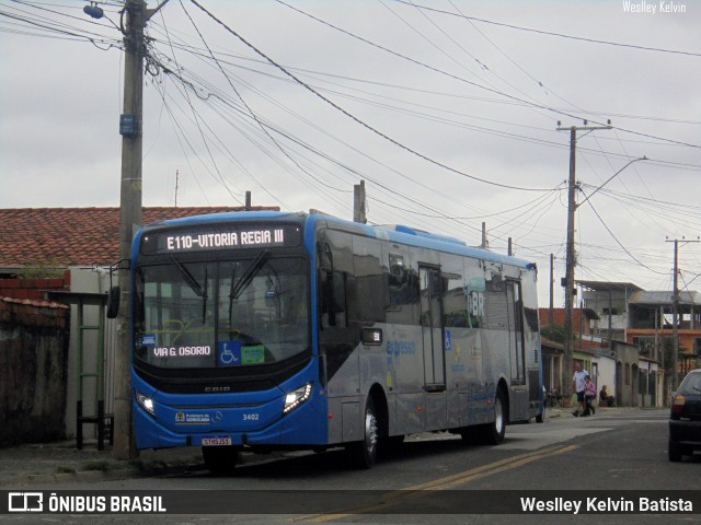 BRT Sorocaba Concessionária de Serviços Públicos SPE S/A 3402 na cidade de Sorocaba, São Paulo, Brasil, por Weslley Kelvin Batista. Número da foto: #12818014.